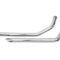 Mcm Exhaust Drag Pipe Set Slash Cut Chrome for Harley-Davidson