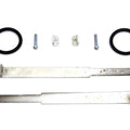 Replica Cadmium Intake Manifold Clamp Set for Harley-Davidson