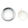 Instrument Gauge Bezel Cover Chrome for Harley-Davidson