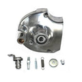Kick and Electric Sprocket Cover Complete Polished for Harley-Davidson