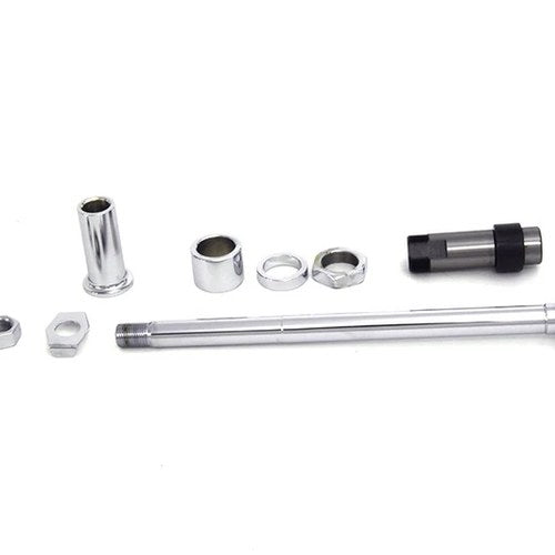 Chrome Rear Axle Kit for Harley-Davidson