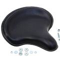 Black Leather Solo Seat for Harley-Davidson