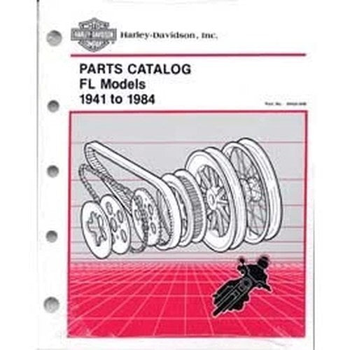 OE Harley Davidson Factory Parts Manual for 1941-1984 FL for Harley-Davidson