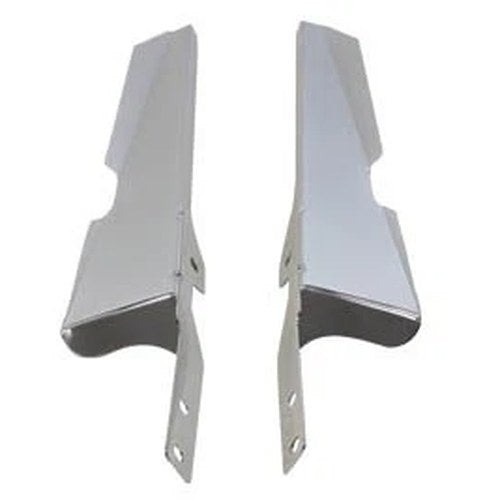Chrome Windshield Deflector Set for Harley-Davidson