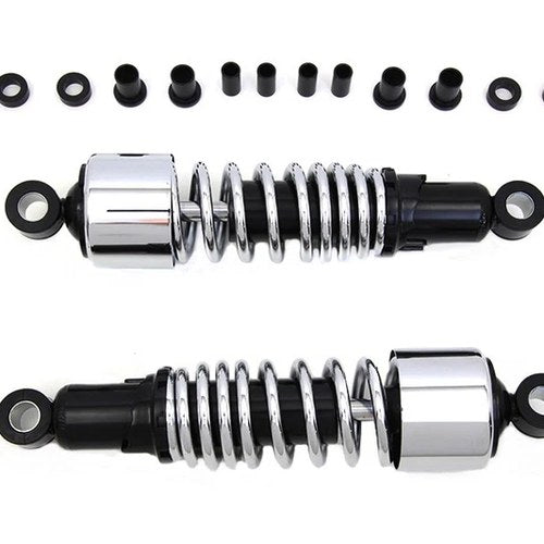 11-1/2 inch Flt Shock Set Chrome for Harley-Davidson