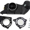 Black Cam and Sprocket Cover Set for Harley-Davidson