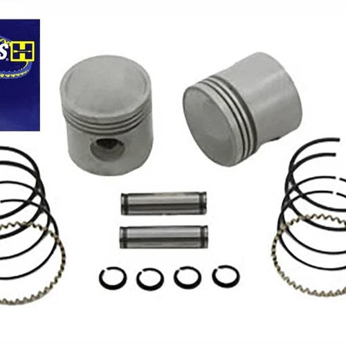 61 inch Overhead Valve 3-5/16 inch Piston Set Standard Size for Harley-Davidson