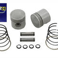 61 inch Overhead Valve 3-5/16 inch Piston Set Standard Size for Harley-Davidson