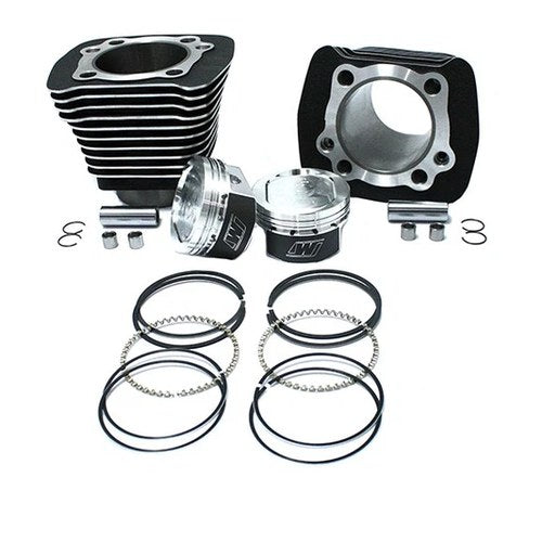1200cc Cylinder and Piston Conversion Kit Black for Harley-Davidson
