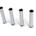 M8 Lower Pushrod Cover Set Chrome for Harley-Davidson