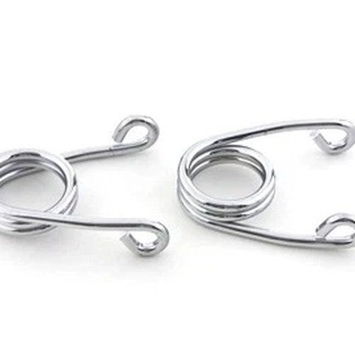 Chrome 2 inch Hair Seat Spring Set for Harley-Davidson