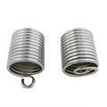 Chrome Auxiliary Seat Spring Set for Harley-Davidson