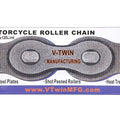 120 x 530 O-Ring Nickel Chain for Harley-Davidson