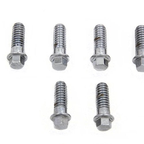 D-Ring Chrome Rocker Arm Cover Screw Set for Harley-Davidson