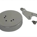 Dust Shield Cover and Shifter Lever Set Chrome for Harley-Davidson