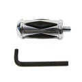 Shifter Footpeg Chrome Diamond Shape for Harley-Davidson