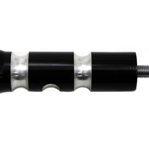 Black Contour Grooved Shifter Peg for Harley-Davidson
