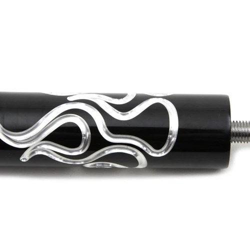 Black Flame Style Shifter Footpeg for Harley-Davidson