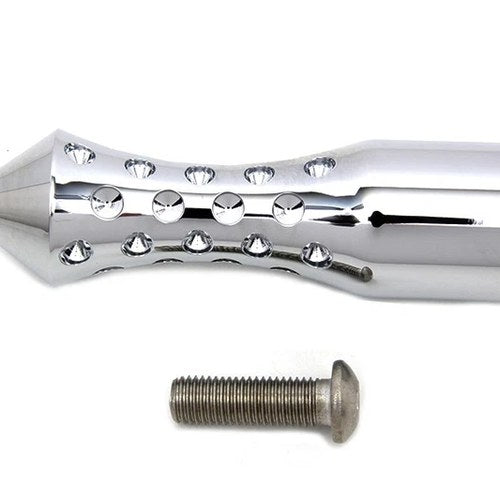 Chrome Agostinni Shifter Footpeg Spike Style for Harley-Davidson