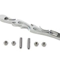 Chrome Shifter Rod Flame Style for Harley-Davidson