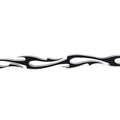 Black Shifter Rod Flame Style for Harley-Davidson