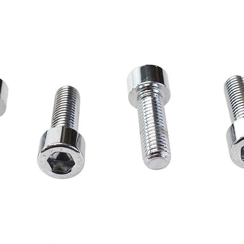 Fork Triple Tree Bracket Mount Kit Polished fits Harley Davidson