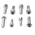 Shifter Mount Kit Polished fits Harley Davidson
