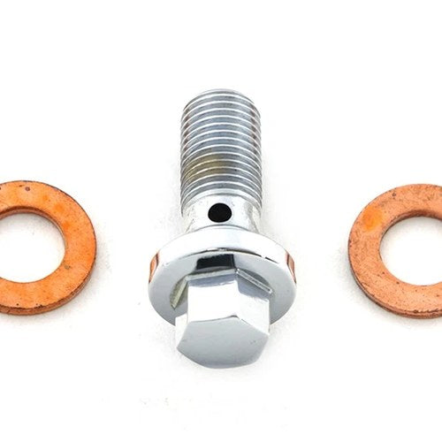 Brake Hose Banjo Bolt Domed Type 10mm for Harley-Davidson