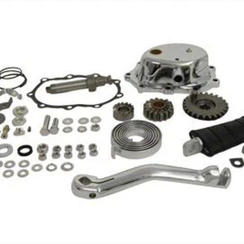 Complete Kick Starter Kit Chrome for Harley-Davidson