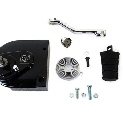 Kick Starter Conversion Kit Black for Harley-Davidson