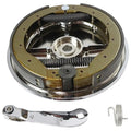Rear Brake Backing Plate Kit Chrome for Harley-Davidson