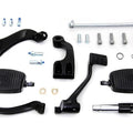 Gloss Black Further Forward Mid Control Kit for Harley-Davidson