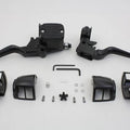Contour Style Handlebar Control Kit Black for Harley-Davidson