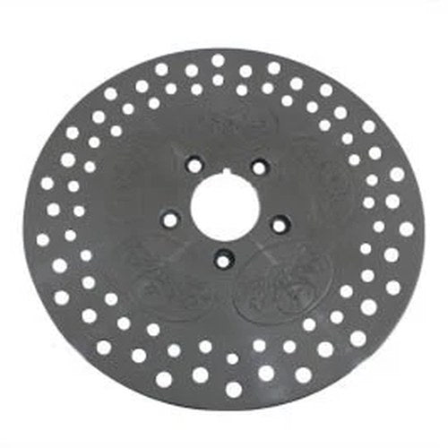 11-1/2 inch Rear Brake Disc Skull Design Stainless Steel for Harley-Davidson