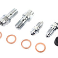 Flt Front Caliper Bleeder Screw Kit Chrome for Harley-Davidson