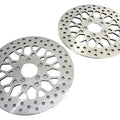 Duro 11.8 inch Front Brake Disc Set X-Spoke Style for Harley-Davidson