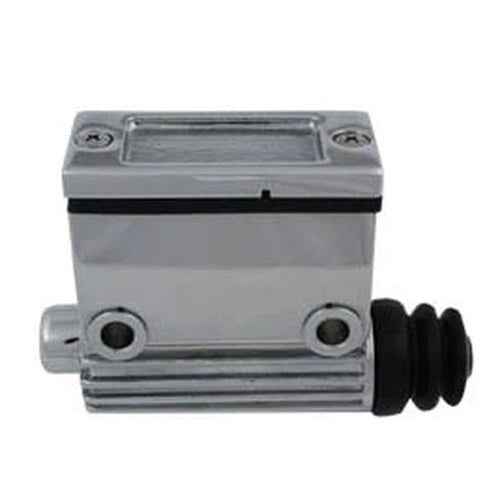 Rear Master Cylinder 3/4 inch Bore Chrome for Harley-Davidson