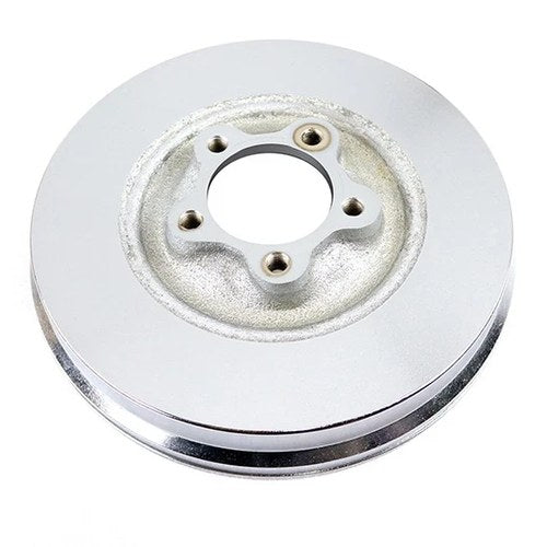 Front Brake Drum Satin Chrome for Harley-Davidson