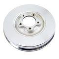Front Brake Drum Satin Chrome for Harley-Davidson