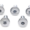 Chrome Front Brake Disc Bolt Set for Harley-Davidson