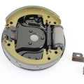 Rear Hydraulic Brake Backing Plate Kit Black for Harley-Davidson