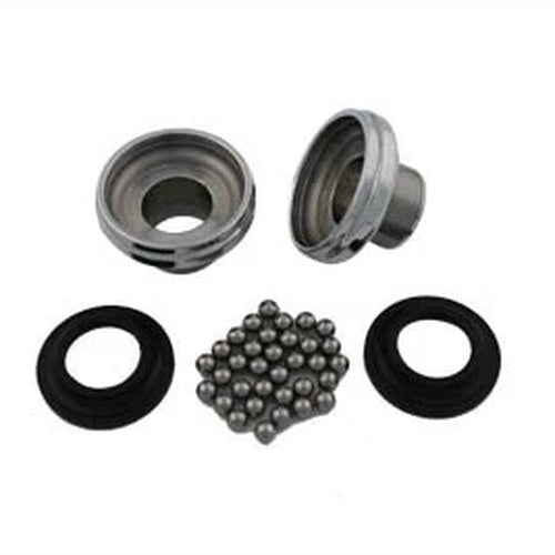 1 inch Spring Fork Neck Cup Set Chrome for Harley-Davidson