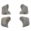 Cast Alloy Fork Slider Fender Mount Tabs for Harley-Davidson