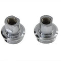 Chrome Inner Fork Tube Plug Set for Harley-Davidson