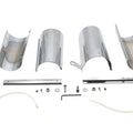 Chrome Upper Fork Covers for Harley-Davidson