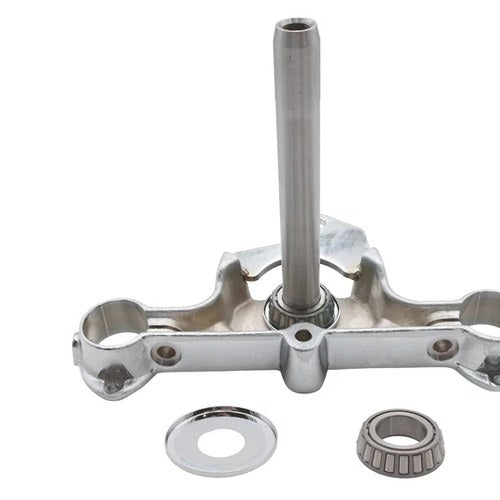 Chrome Lower Triple Tree with Bearing for Harley-Davidson