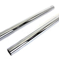 Chrome Fork Tube Set 2 inch Over Stock for Harley-Davidson