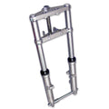 Fork Assembly with Chrome Sliders Stock Length for Harley-Davidson