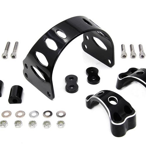 49mm Black Tomahawk Front Fork Brace for Harley-Davidson