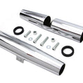 Chrome 39mm Fork Shrouds for Harley-Davidson
